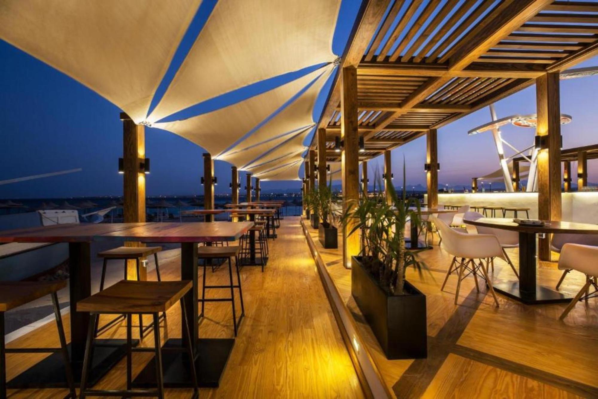 Pyramisa Beach Resort Sahl Hasheesh Hurghada Exterior photo Sky Bar