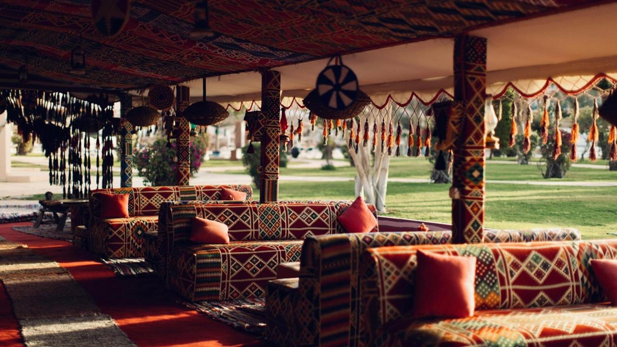 Pyramisa Beach Resort Sahl Hasheesh Hurghada Exterior photo A majlis in the United Arab Emirates